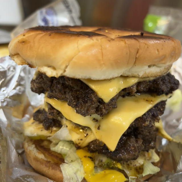 Triple Cheeseburger Combo