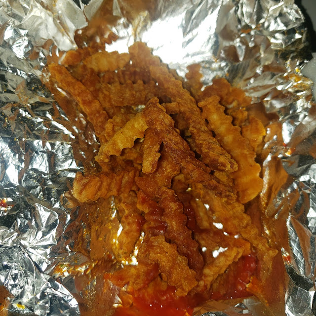 Just Fries so Old so Burnt so Hard I Couldn't Chew