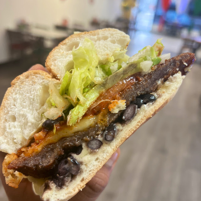 Torta Milanesa De Res Breaded Beef Cutlet