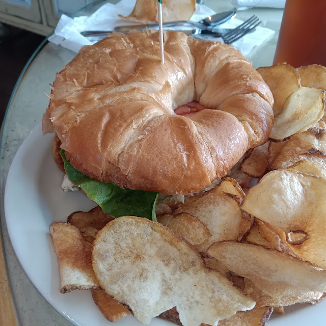 Tuna Salad with Croissant
