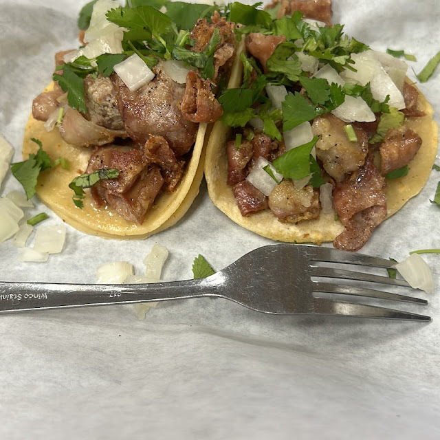 Beef Tongue Tacos Combo