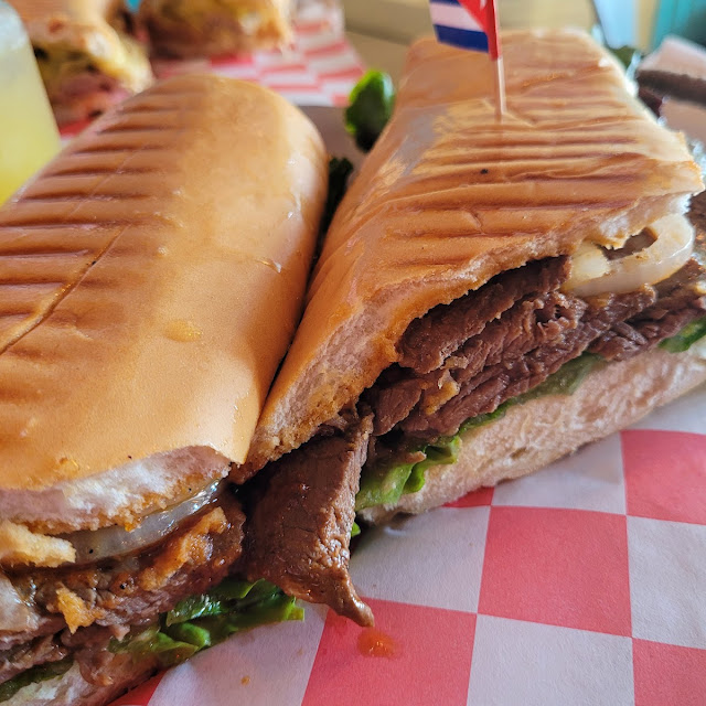 Pan Con Bistec Sandwich