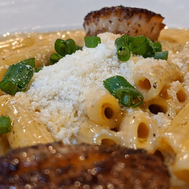 With a Cajun Cream Sauce