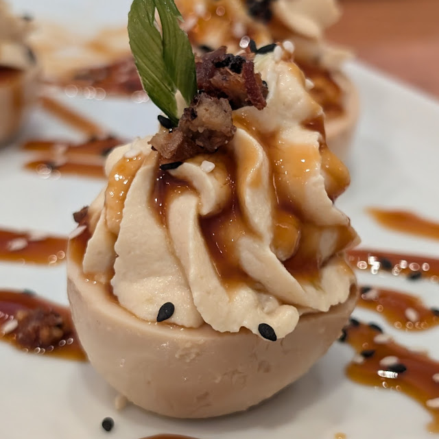 Ramen Deviled Eggs