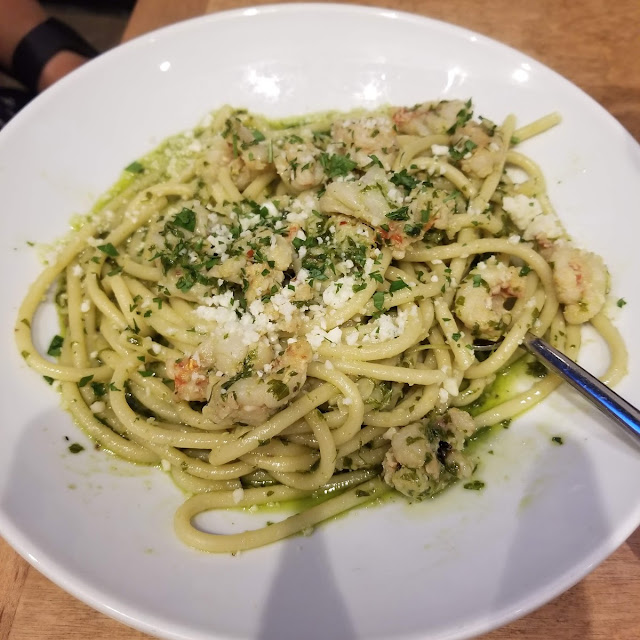 Shrimp Bucatini