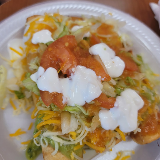 Tostada & Enchilads Combo