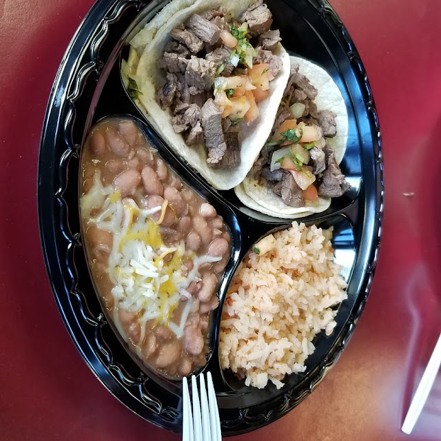 Tacos Al Carbon Wirice S Beans Enchilada