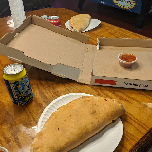 Bacon Cheeseburger Calzone