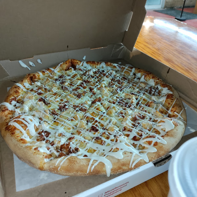 Chicken Bacon Ranch Pizza