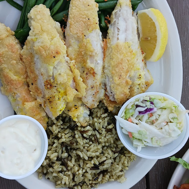 Fresh Perch Dinner