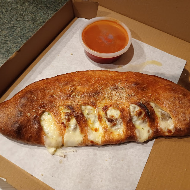 Cheesesteak Stromboli Sauce on the Side