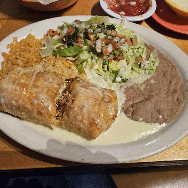 Chimichanga Dinner
