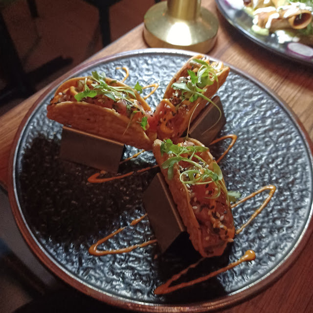 Salmon Tacos