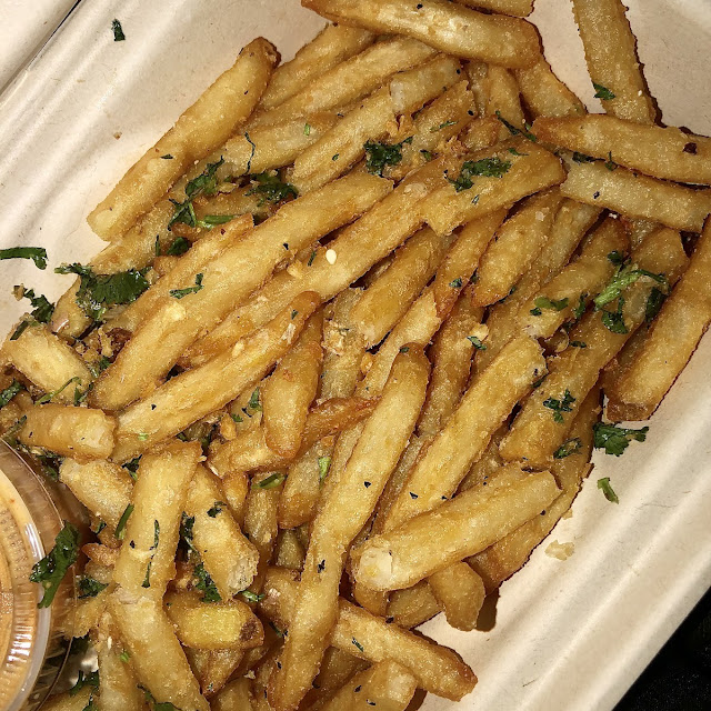 Cilantro Garlic Fries