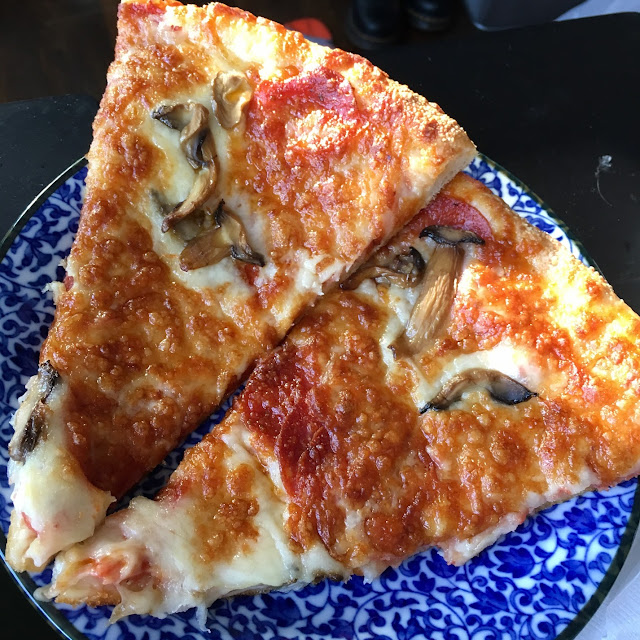 Pepperoni Pizza with Mushroom