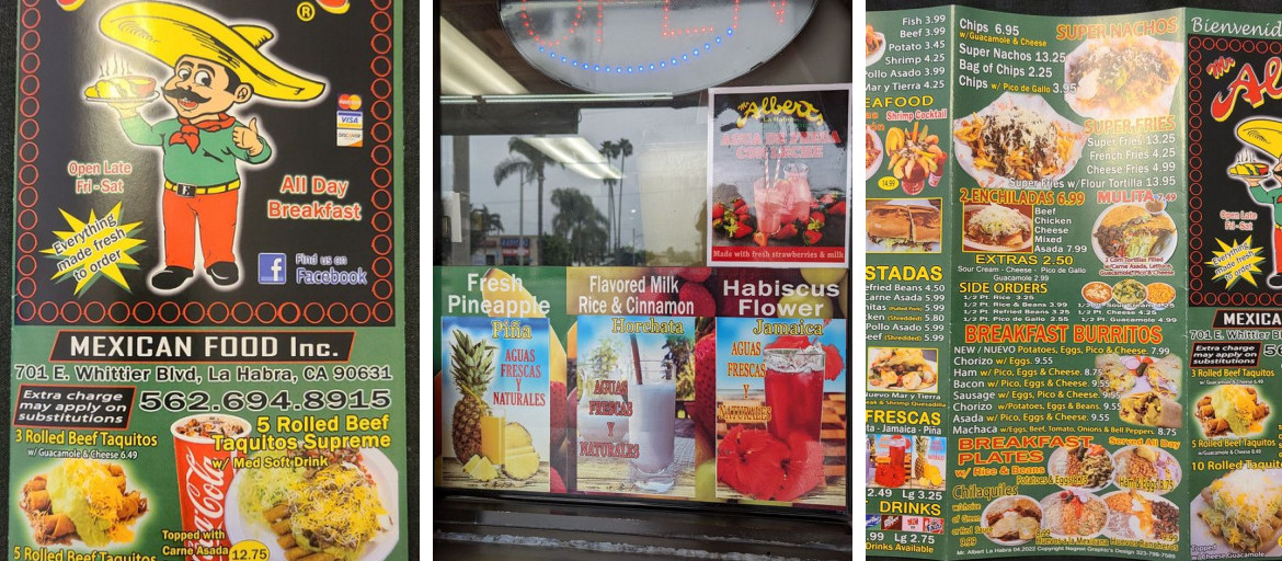 Albert Mexican Food