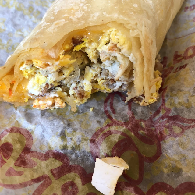 Sausage Breakfast Burrito