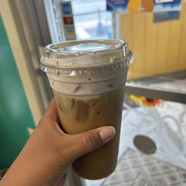 Oreo Cream Cold Brewed Coffee