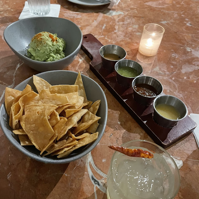 Chips with Guacamole and Salsa