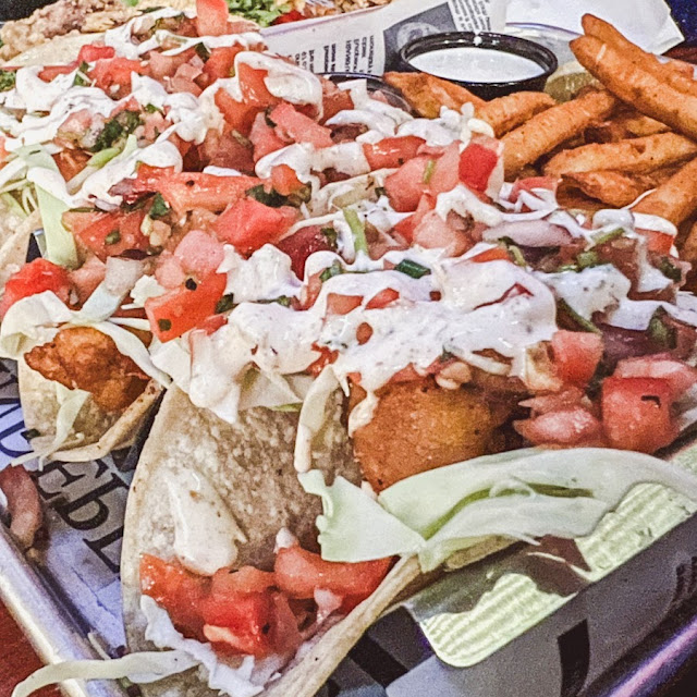 Fish Tacos with Fries