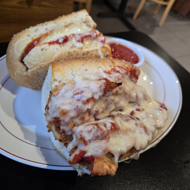 Chicken Parmigiana Hero