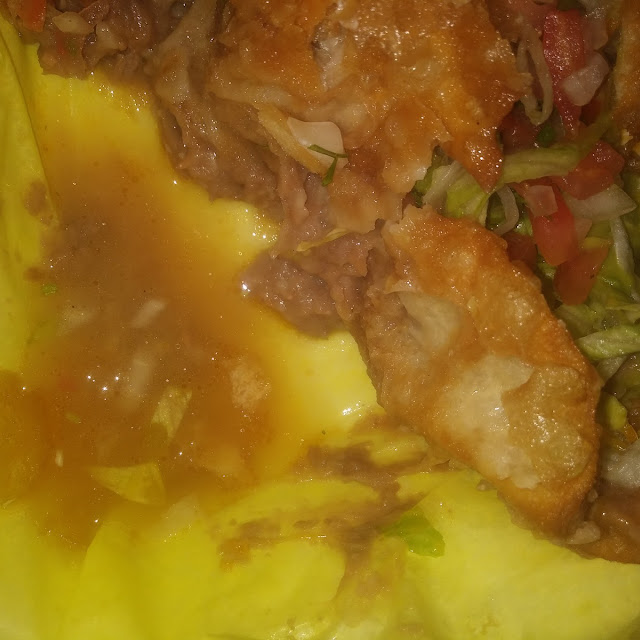 Taco Salad the Bottom of Soggy Taco Salad Shell