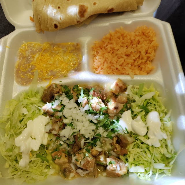 Plato de Chile Verde
