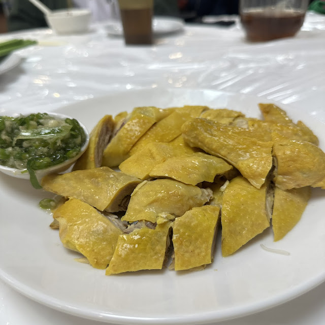 菜膽上湯雞 半隻