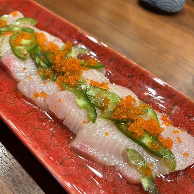 Spicy Hamachi with Cucumber