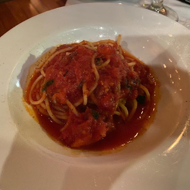 Spaghetti in Tomato Puree