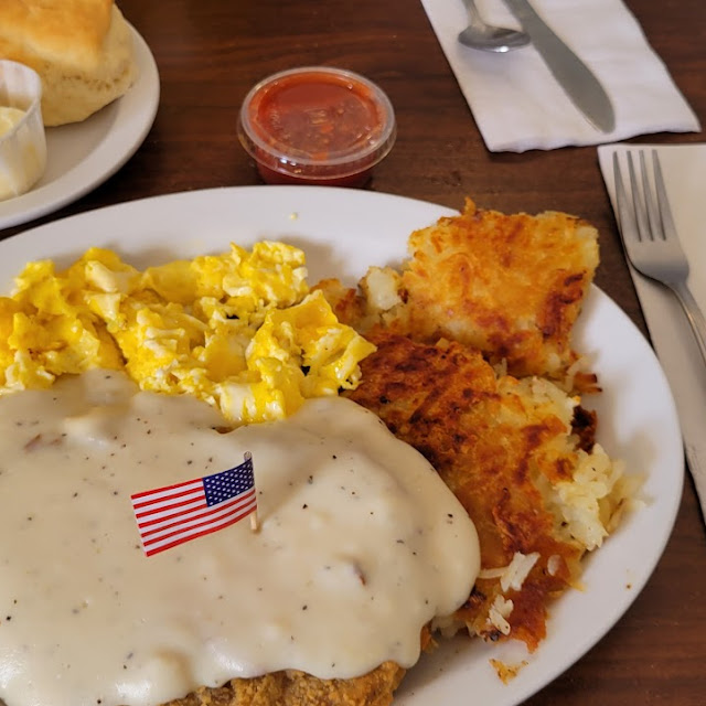 Chicken Fried Steak & Eggs