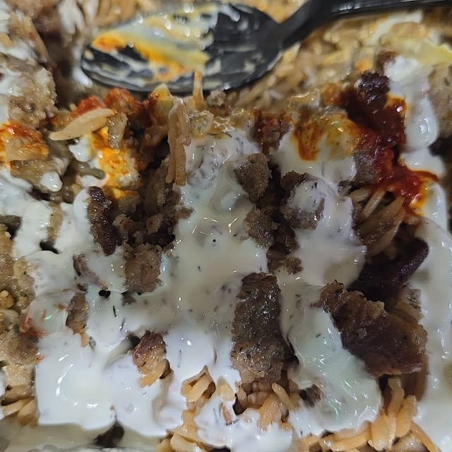 Gyro over Rice