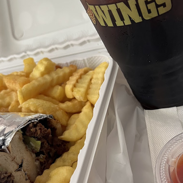 Cheesesteak Hoagie with Fries