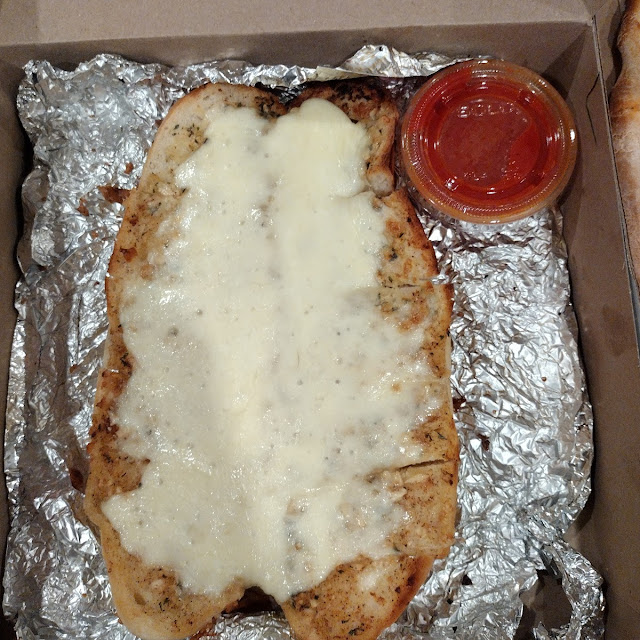 Garlic Bread with Melted Mozzarella