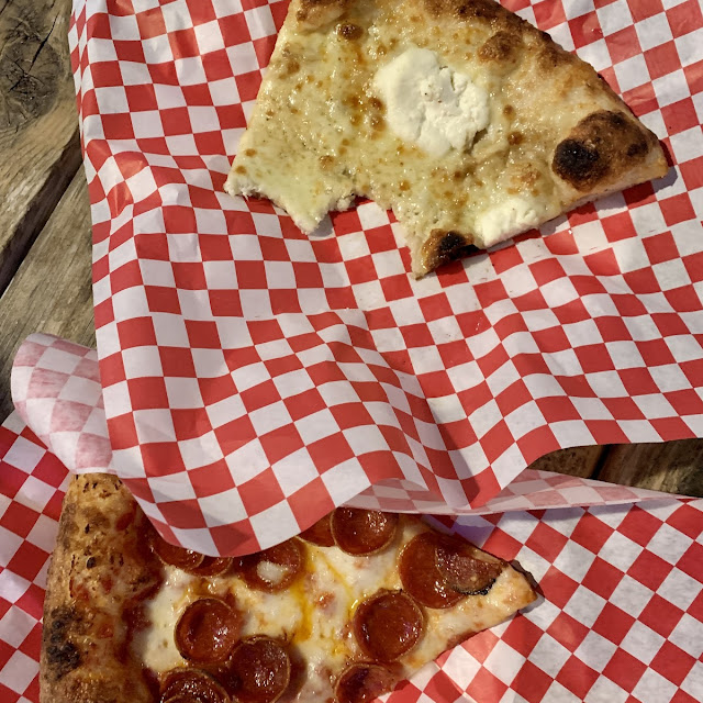 White and Pepperoni