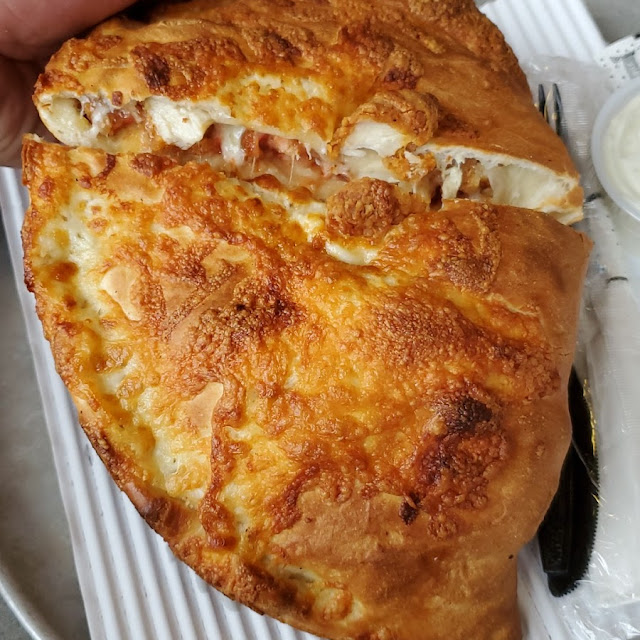 Buffalo Chicken Calzone