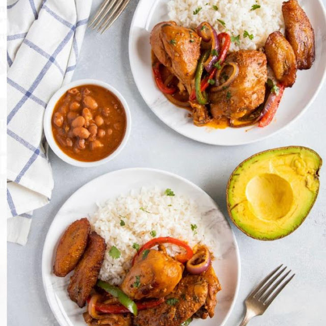 Pollo Guisado Stew Chicken