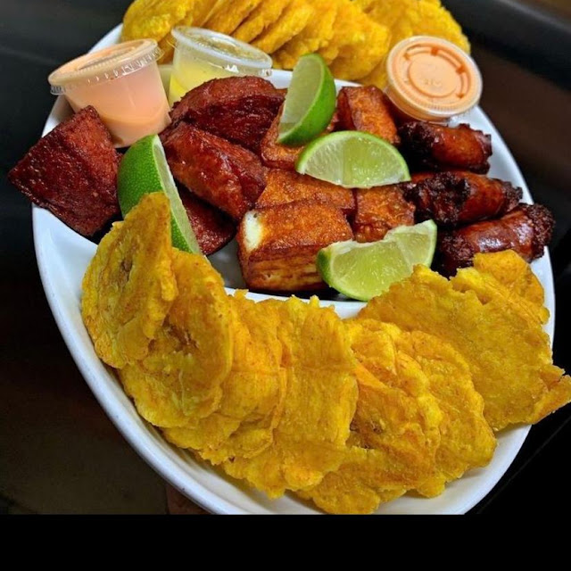 Tostones Fried Green Plantain