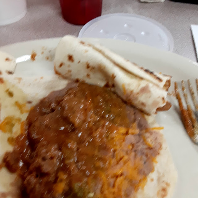 Carne Guisada Bean and Cheese Taco