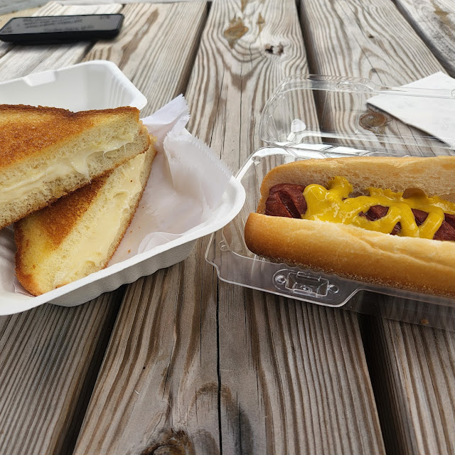 Grilled Cheese and Hot Dog