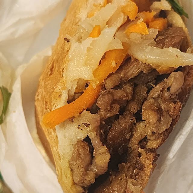 Grilled Lemongrass Pork Banh MI