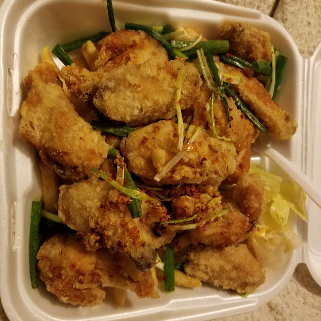 Salt and Pepper Wing Dinner