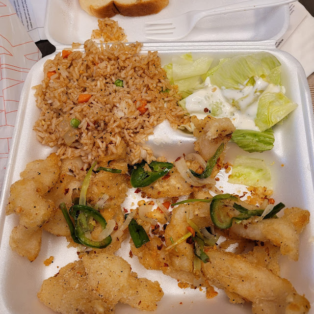 Catfish Strip Dinner