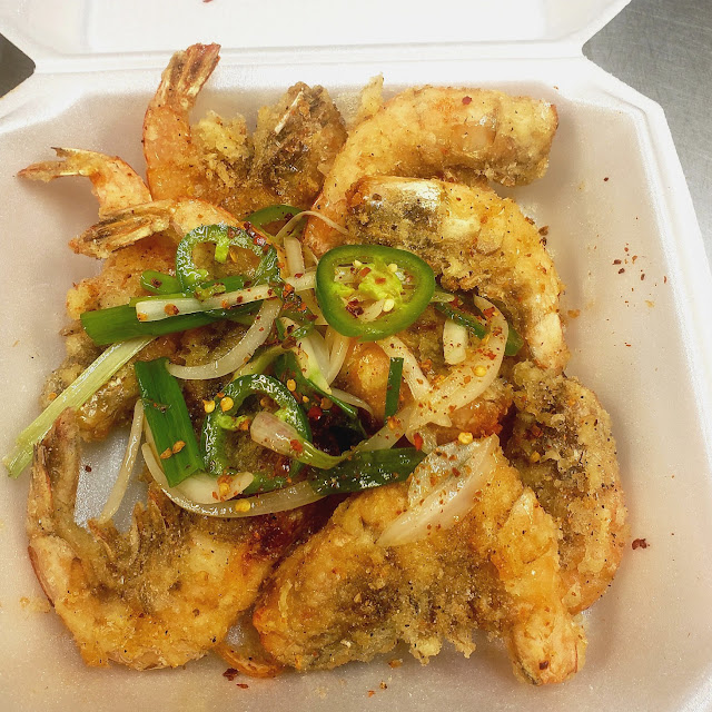 10 Jumbo Salt & Pepper Shrimp No Side