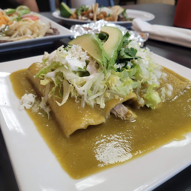 Enchiladas Verdes Green Enchiladas