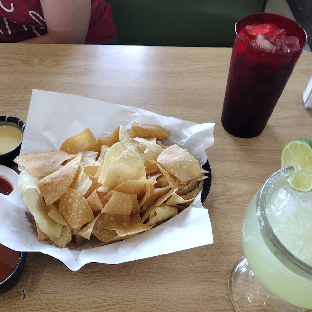Margarita Chips Salsa Queso
