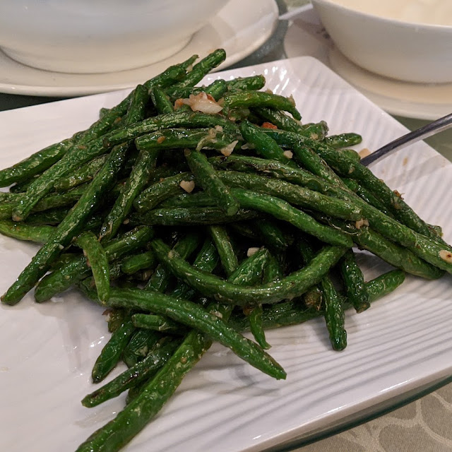 Sautéed Green Beans with Dried Shrimps