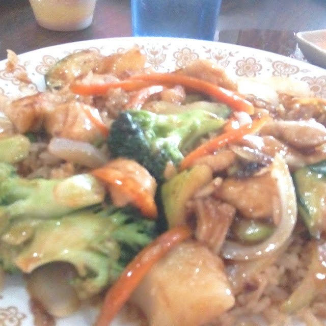 Chicken & Shrimp with Garlic Sauce