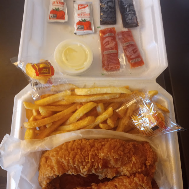 3-Piece Catfish Basket with Seasoned Fries