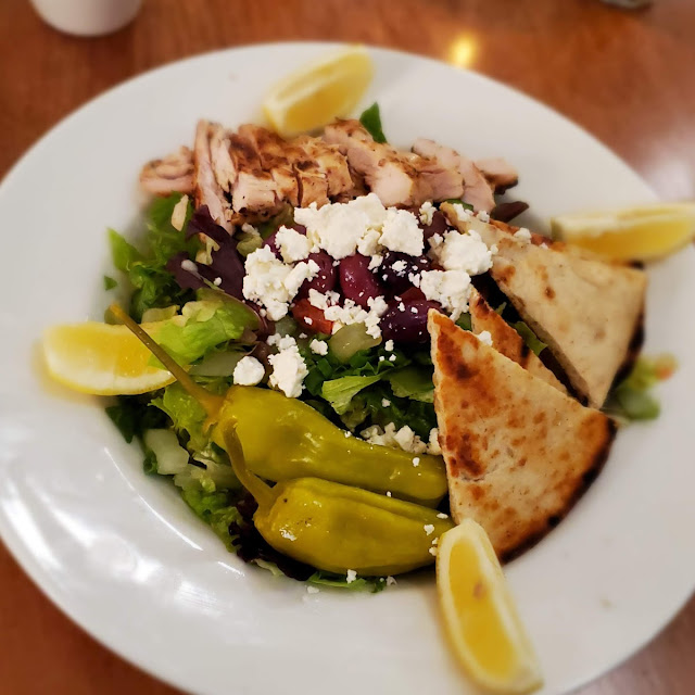 Greek Salad with Chicken